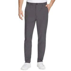 NEW Marc New York Mens 32x32 Gray Slim-Fit Commuter Pants Four-Way Stretch